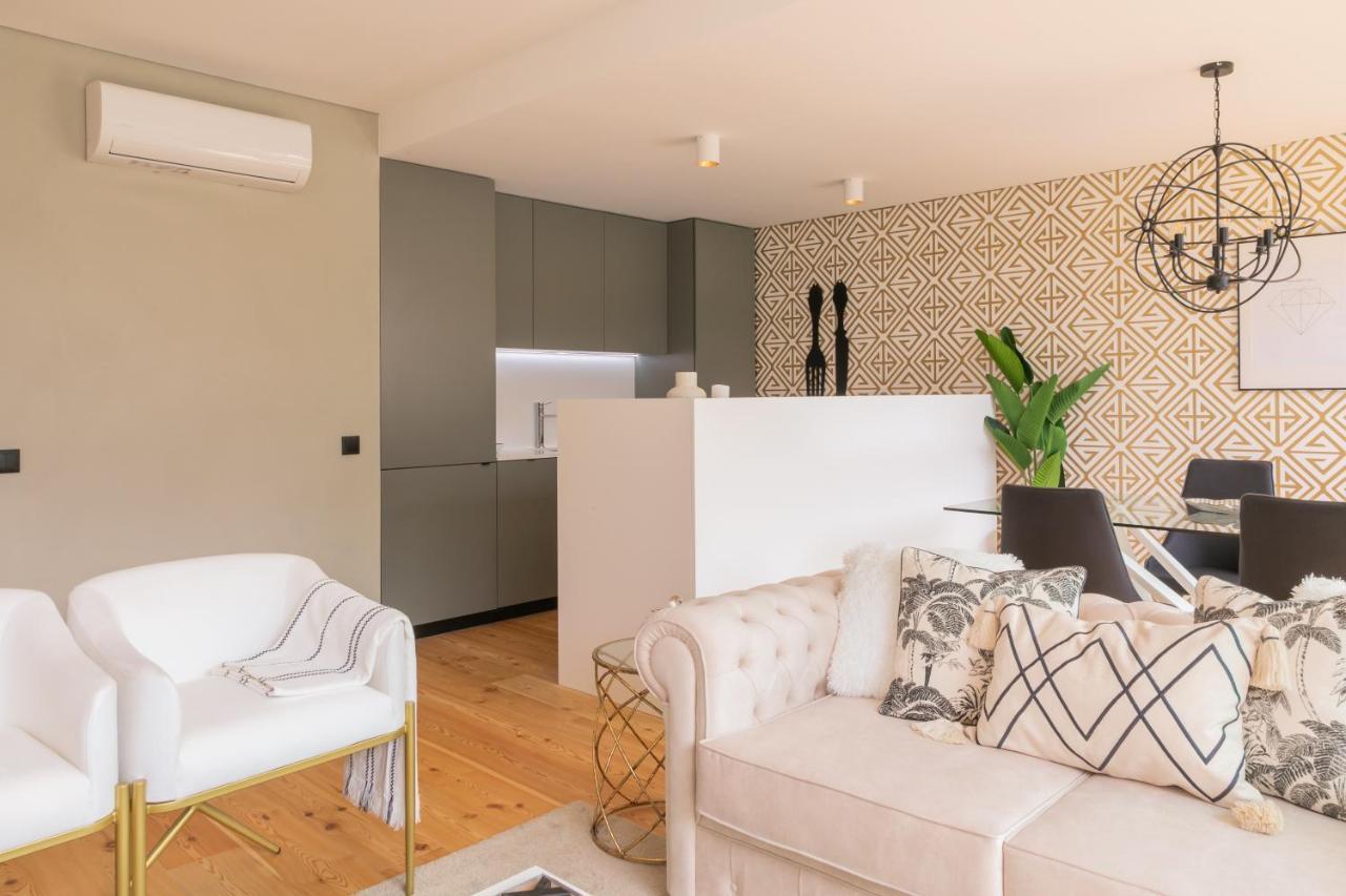 Apartamento Oporto Diamond Luxe & Terrace Exterior foto